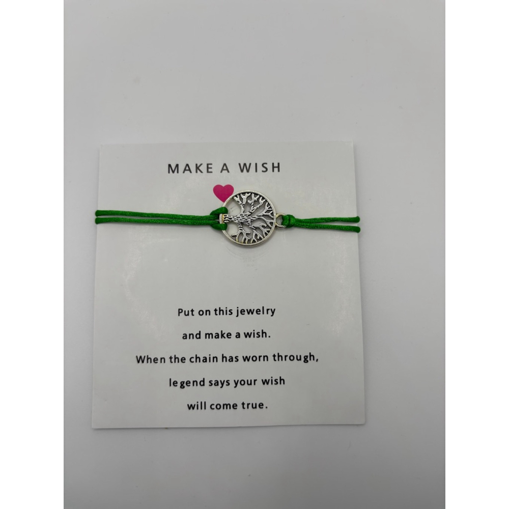 Tree of Life Green Bracelet
